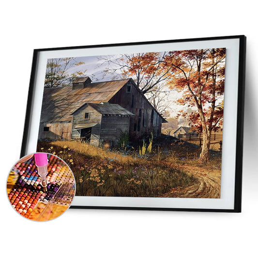 Village Chalet - Full Square Drill Diamond Painting 50*40CM