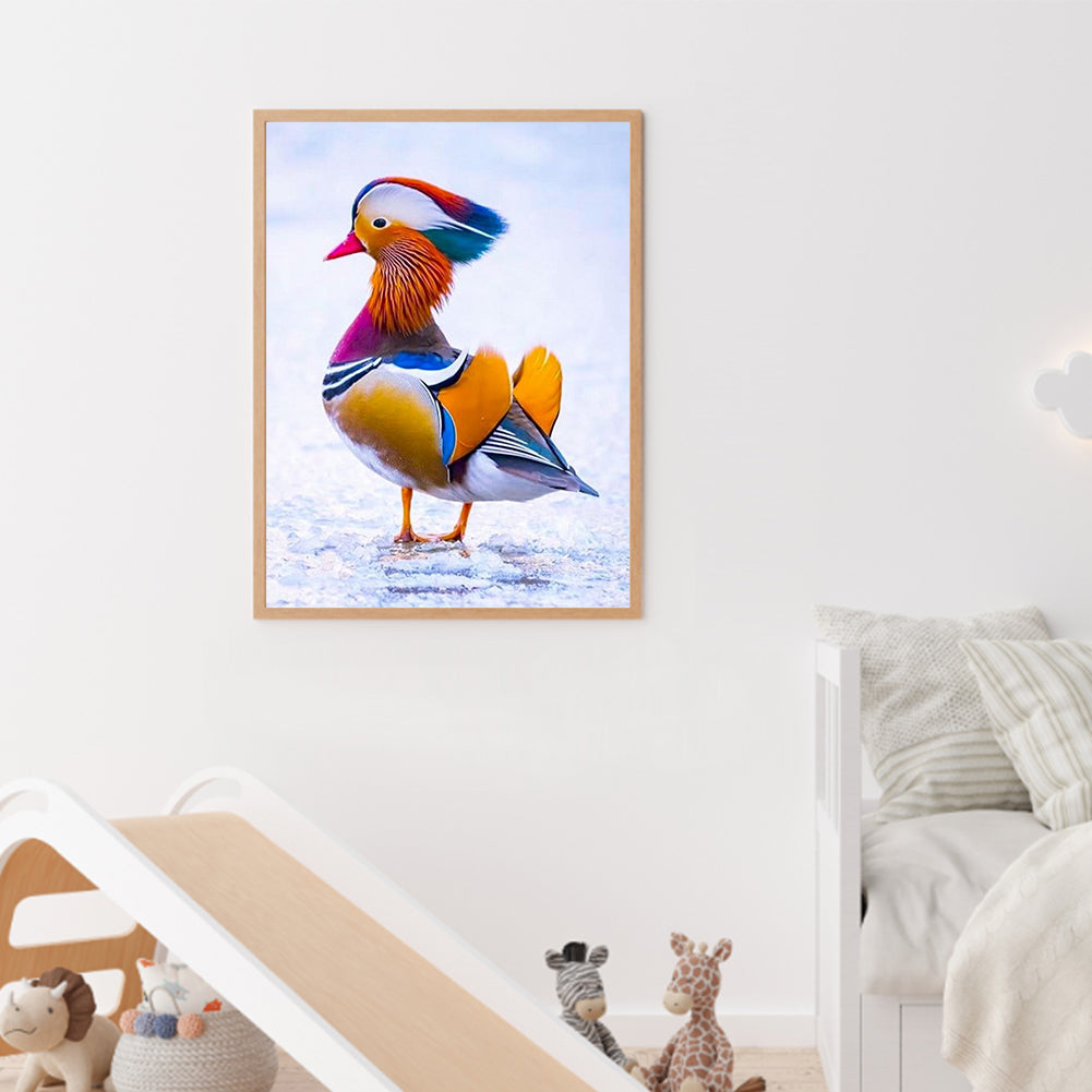 Mandarin Duck - Full Round Drill Diamond Painting 30*40CM