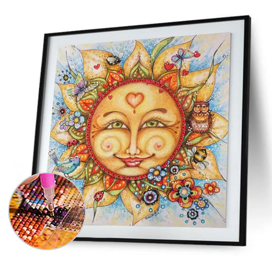 Sun Goddess - Full Round Drill Diamond Painting 40*40CM