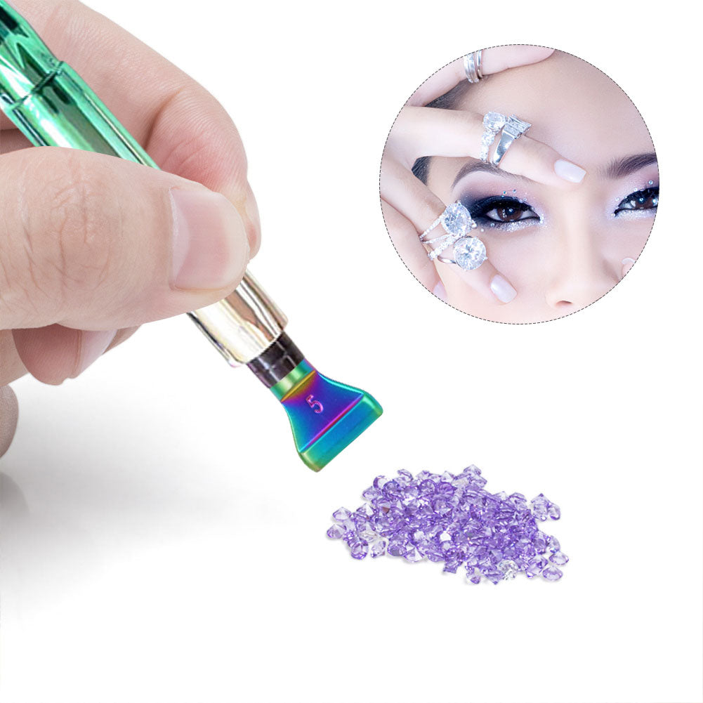 Diamond Drawing Tool Point Drill Pen Tip (DIY Color Stainless Steel Tip Metal)