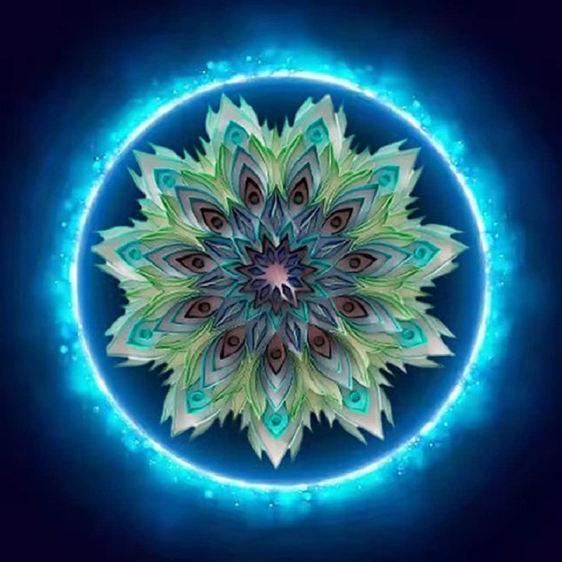 Mandala - Full Round Drill Diamond Painting 30*30CM