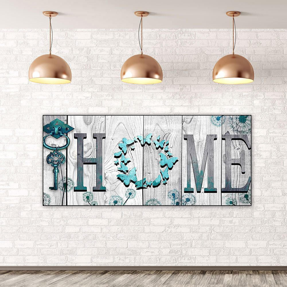 Home - Full Round Drill Diamond Painting 80*35CM