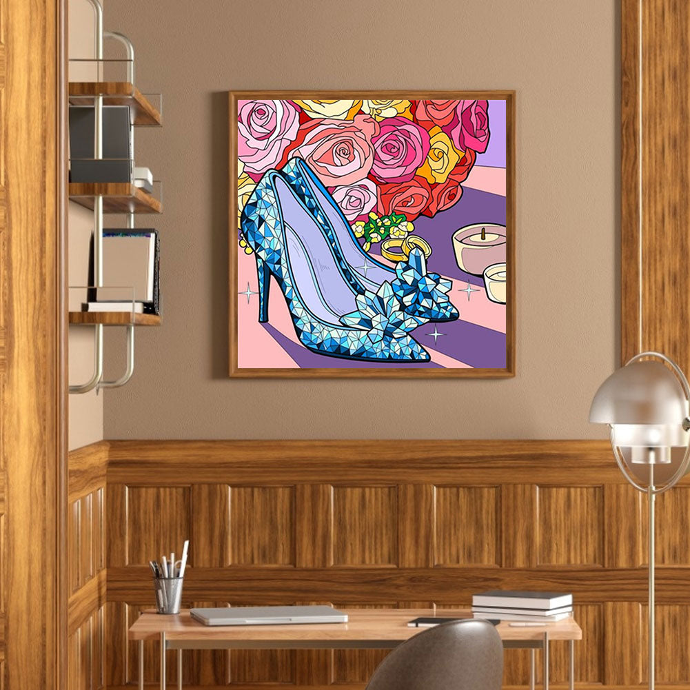 Colorful High Heels - Full Round Drill Diamond Painting 30*30CM