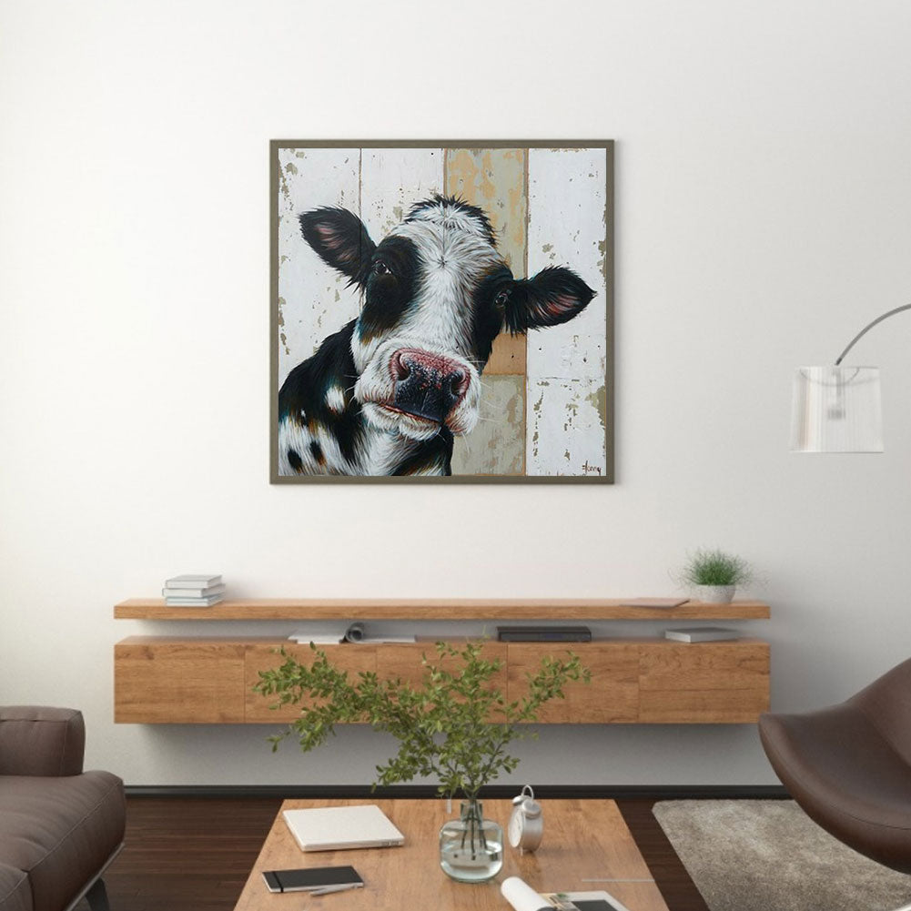 Cows - Full Round Drill Diamond Painting 40*40CM