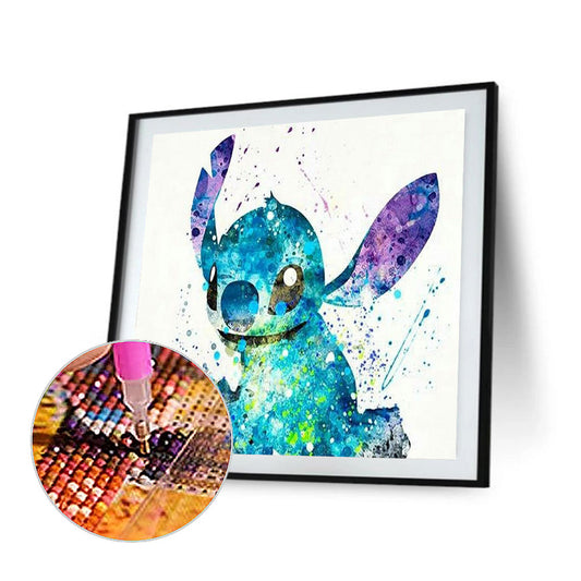 Cartoon Stitch - Full Round Drill Diamond Painting 50*50CM