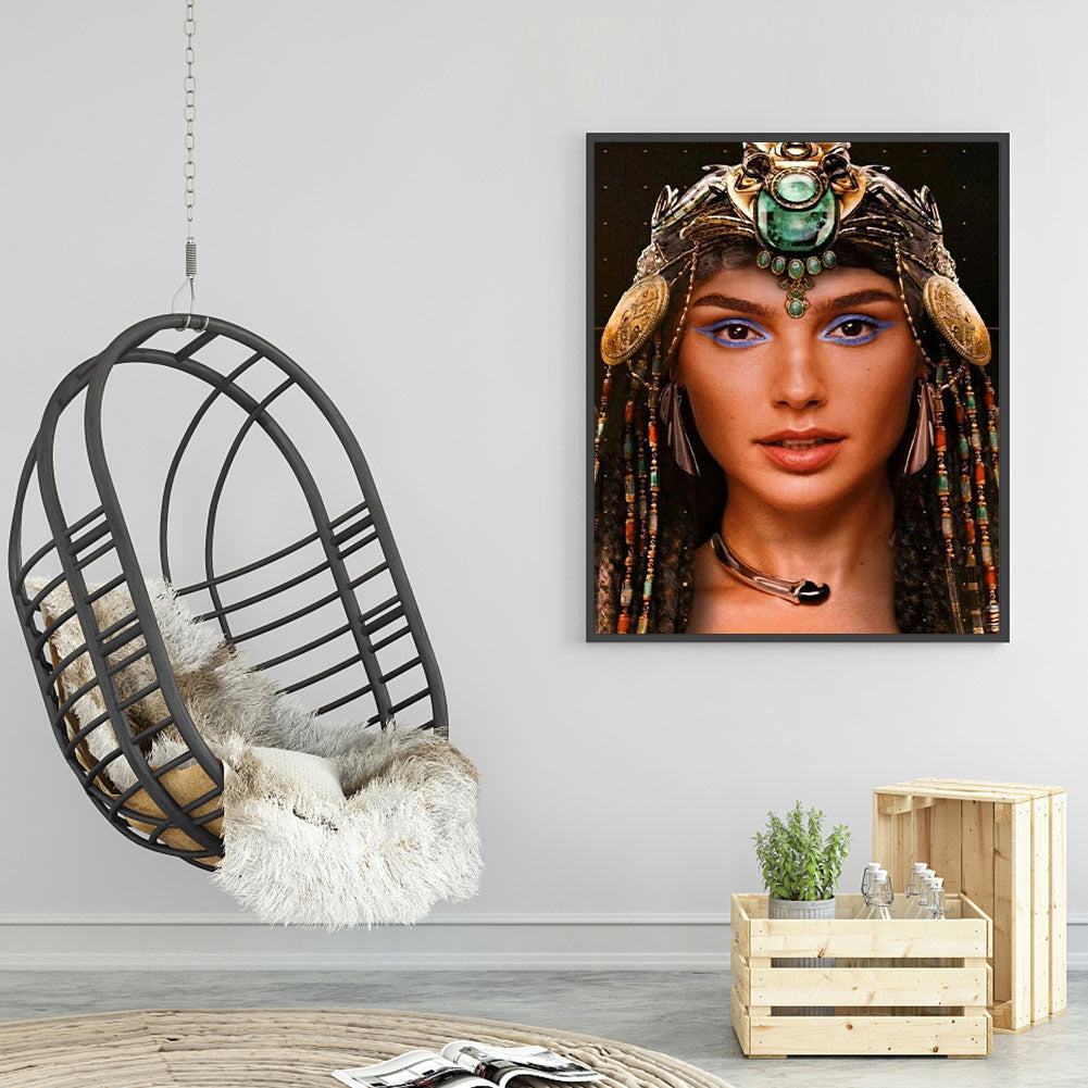 Cleopatra Vii - Full Round Drill Diamond Painting 40*50CM