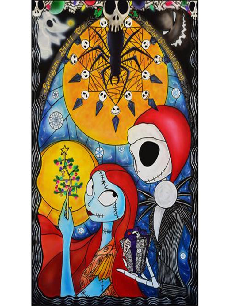 Weird City Night - Full Round Drill Diamond Painting 30*40CM