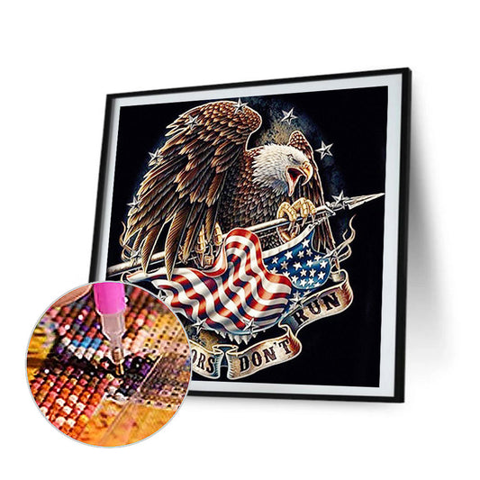 American Eagle - Full Round Drill Diamond Painting 50*50CM