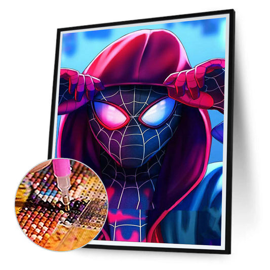 Spiderman - Full Round Drill Diamond Painting 30*40CM