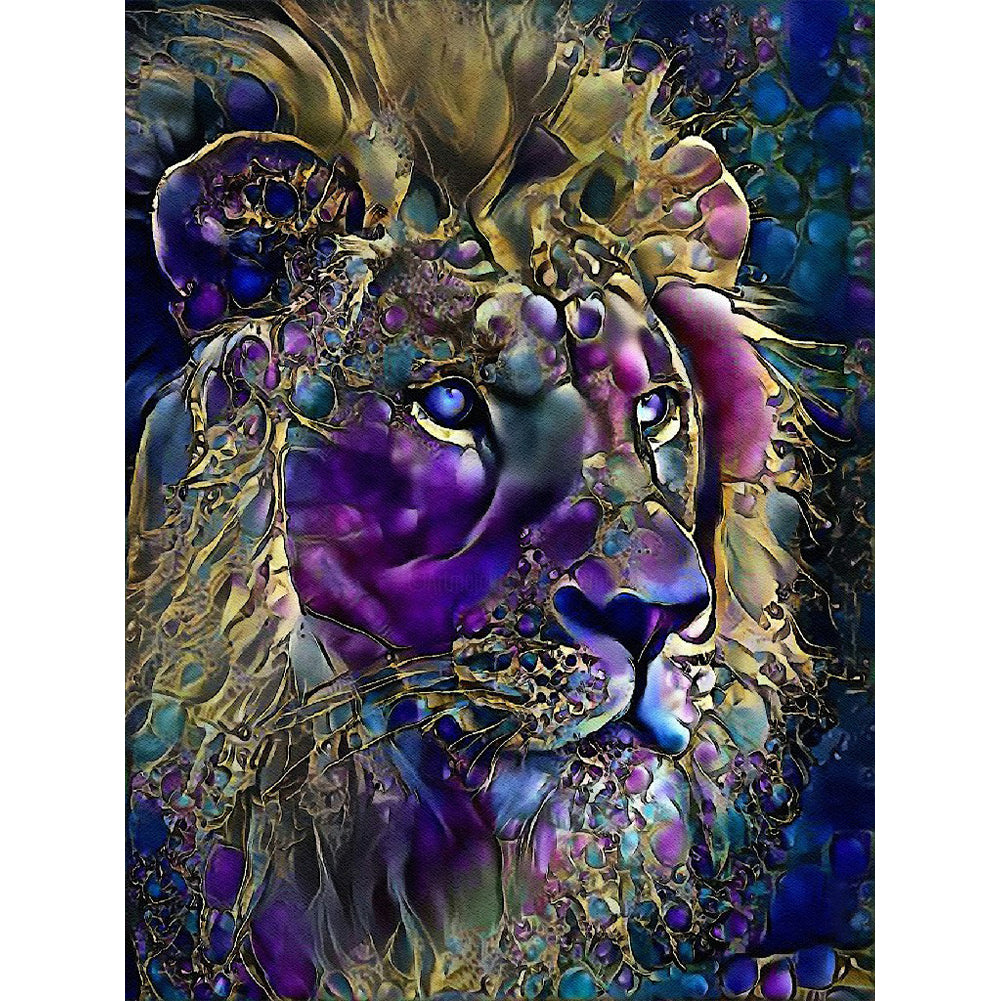 L.Roche Lion - Full Square Drill Diamond Painting 40*50CM