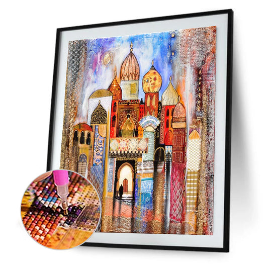 Castle - Full Square Drill Diamond Painting 65*85CM