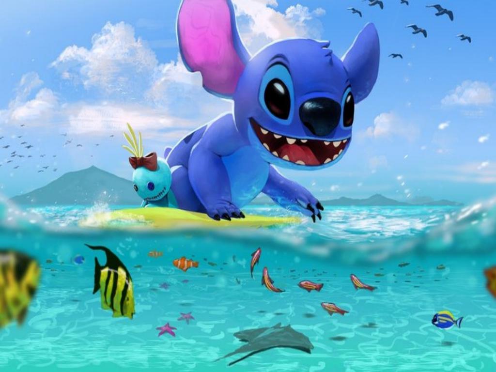 Stitch - Full Round Drill Diamond Painting 40*30CM