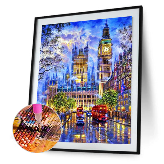 Paris Street - Full Square Drill Diamond Painting 40*50CM