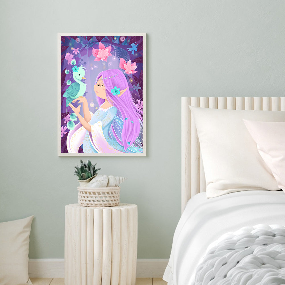 Fairy Princess - Full Round Drill Diamond Painting 30*40CM