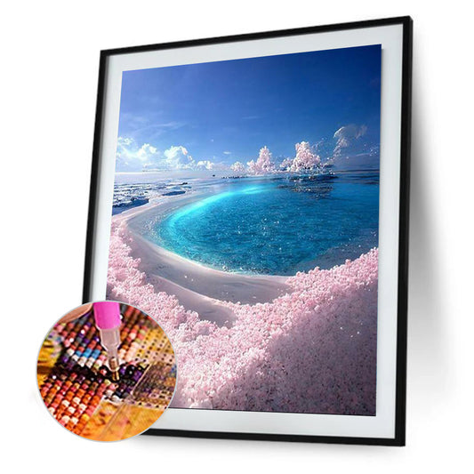 Romantic Beach - Full Round Drill Diamond Painting 40*50CM