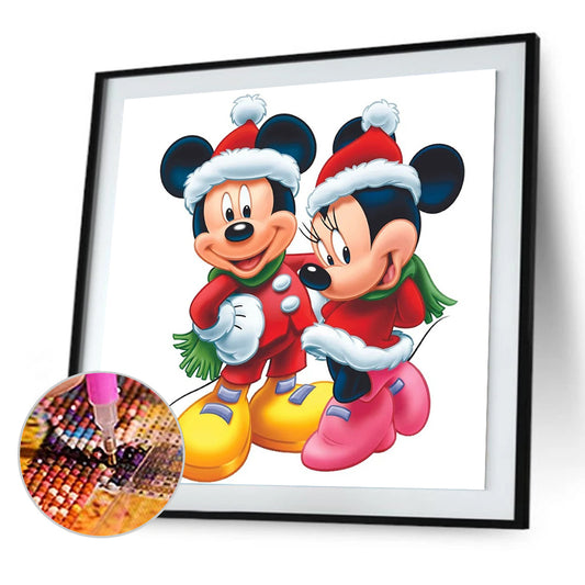 Mickey Mouse 40*40CM(Canvas) Full Square Drill Diamond Painting