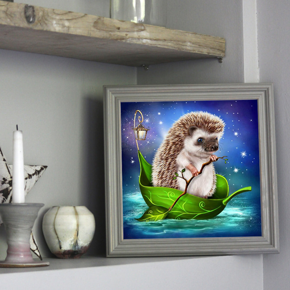 Hedgehog 30*30CM(Canvas) Full Square Drill Diamond Painting
