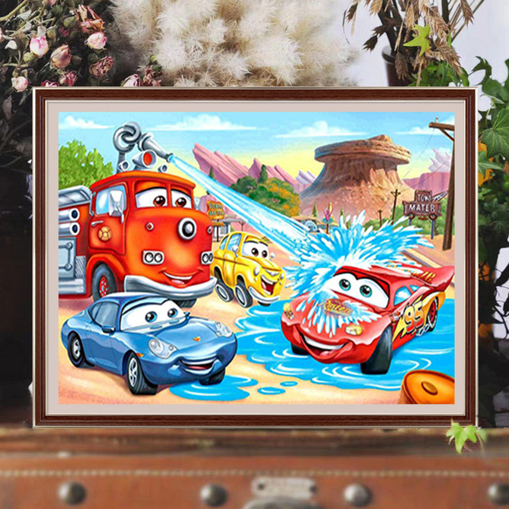 Cars - Full Square Drill Diamond Painting 40*30CM