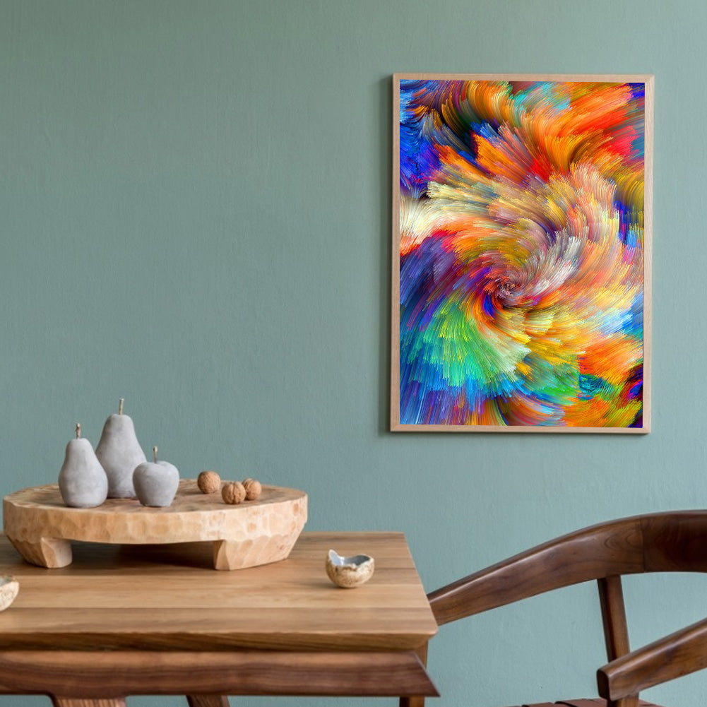 Rainbow Cloud - Full Square Drill Diamond Painting 30*40CM