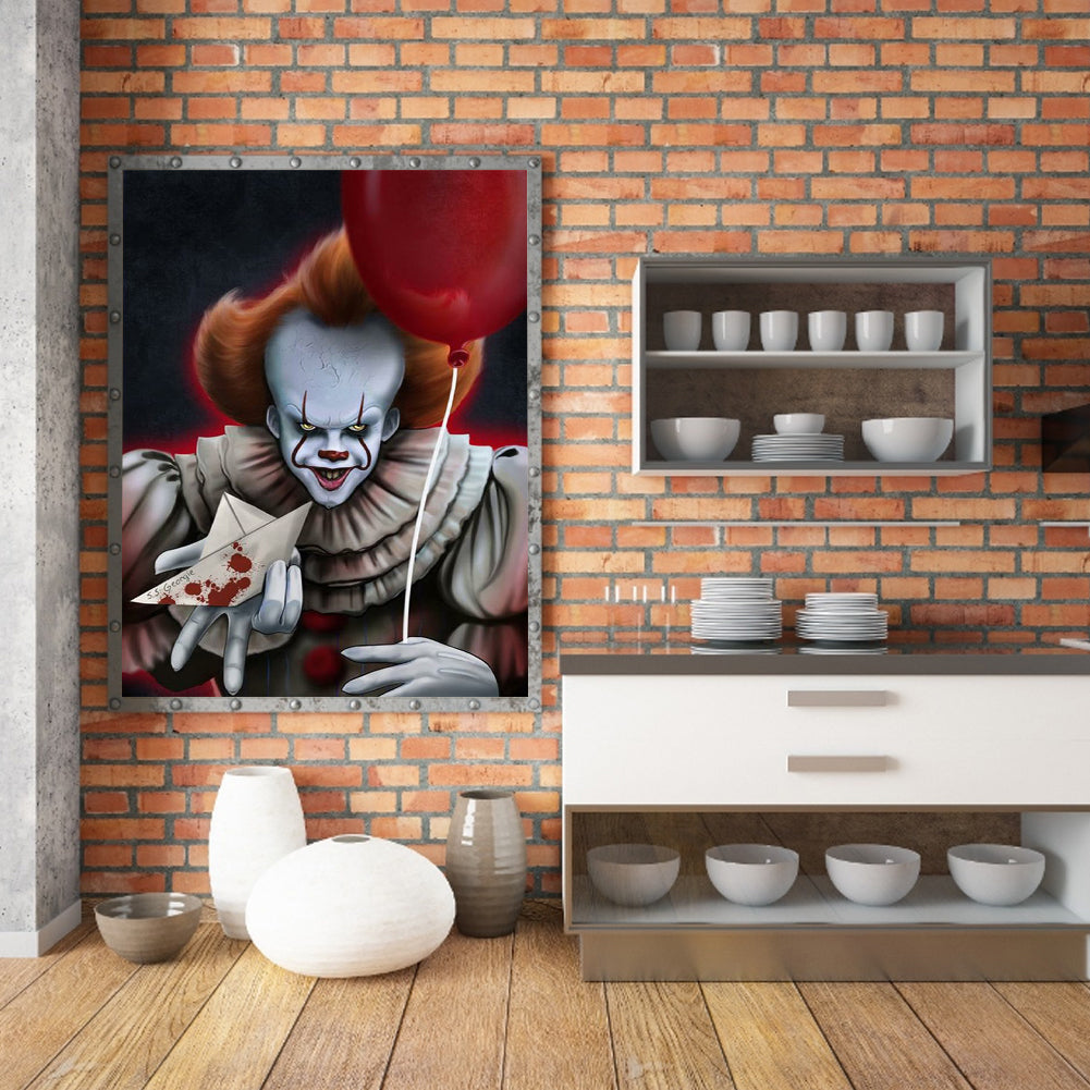 Clown - Full Square Drill Diamond Painting 30*40CM