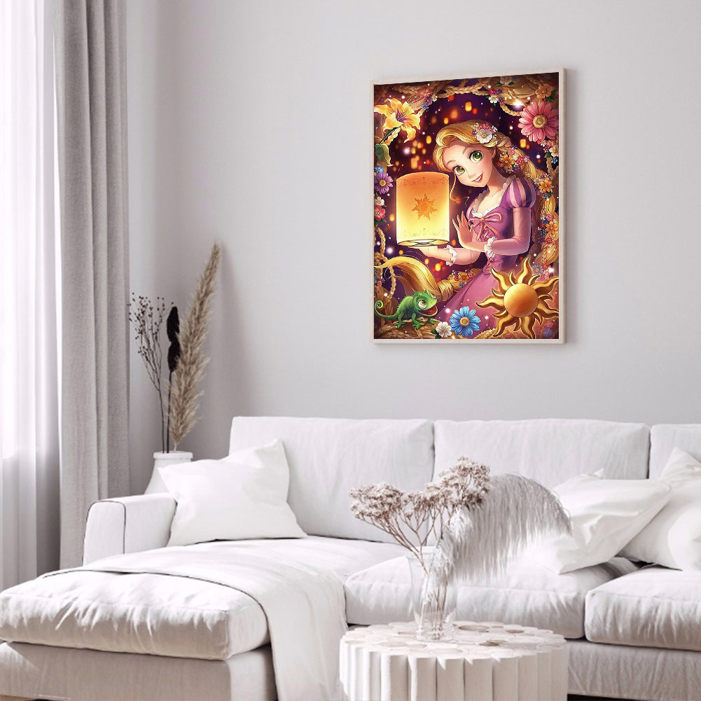 Disney Rapunzel Rapunzel 40*50CM(Canvas) Full Round Drill Diamond Painting