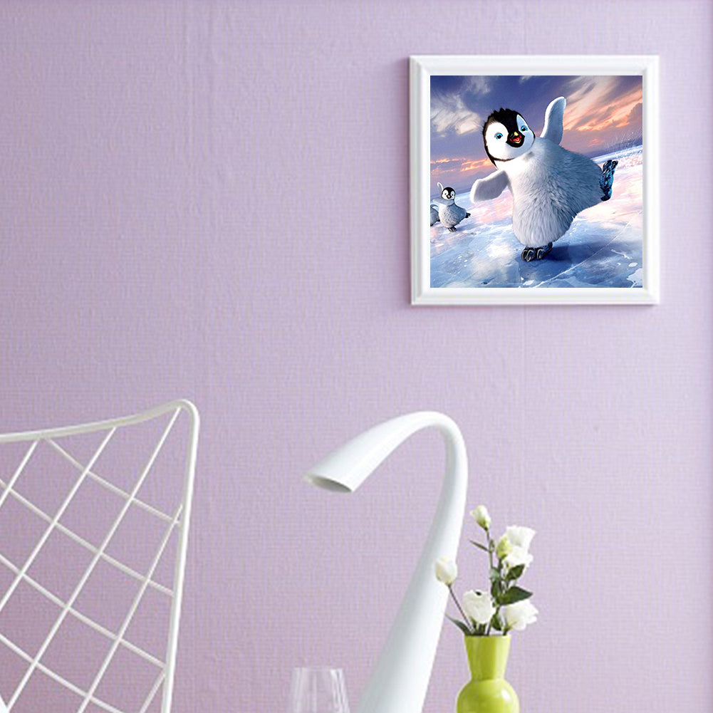 Penguin - Full Square Drill Diamond Painting 50*50CM