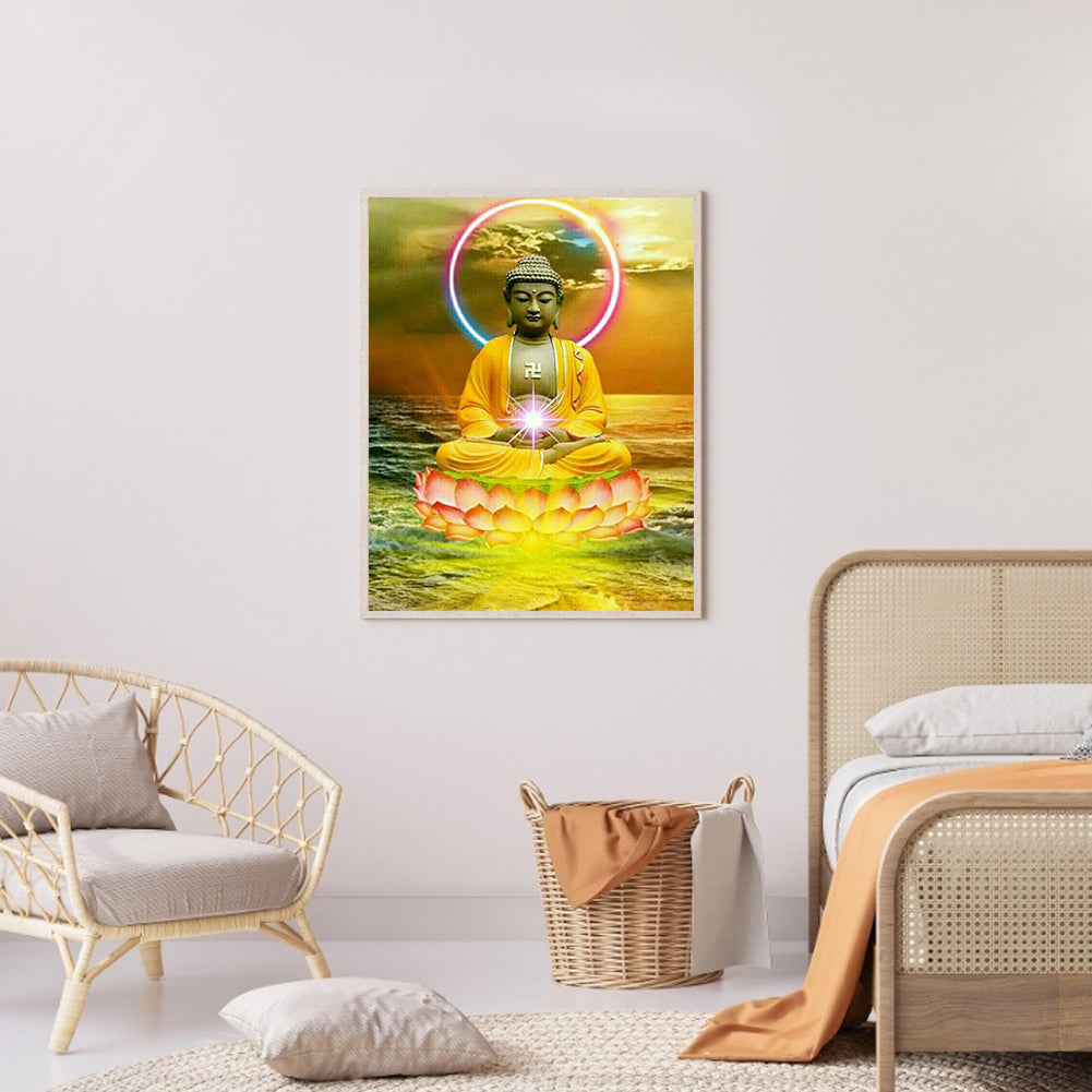 Buddha - Full Round Drill Diamond Painting 40*50CM