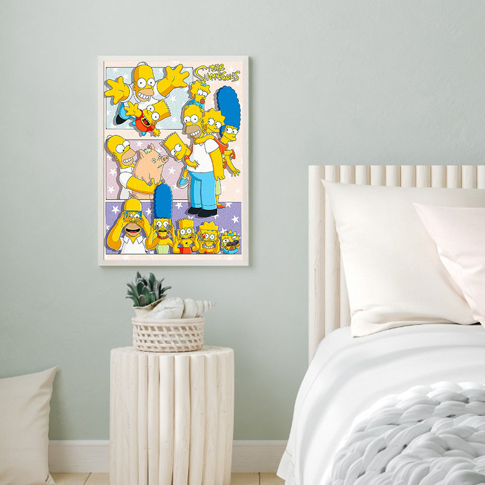 Simpson - Full Round Drill Diamond Painting 40*50CM