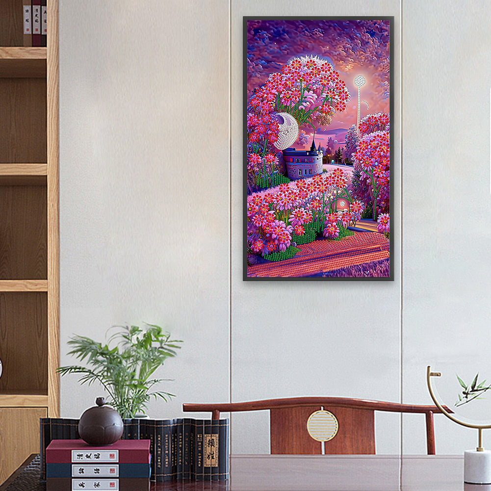 Neverland 30*50CM(Canvas) Special Shaped Drill Diamond Painting