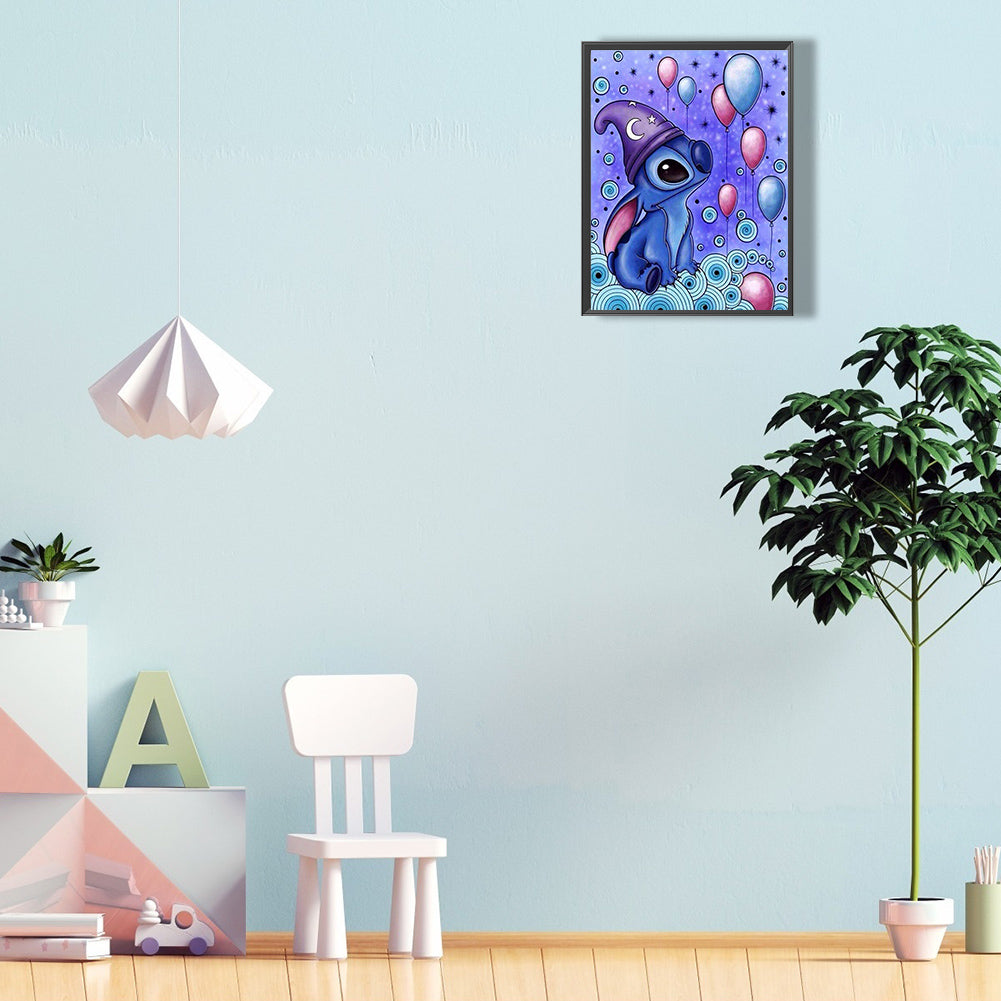 Stitch - Full Round Drill Diamond Painting 30*40CM