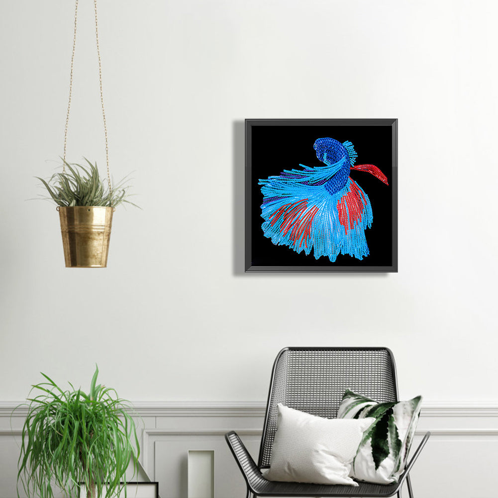 Koi Fish 30*30CM(Canvas) Special Shaped Drill Diamond Painting