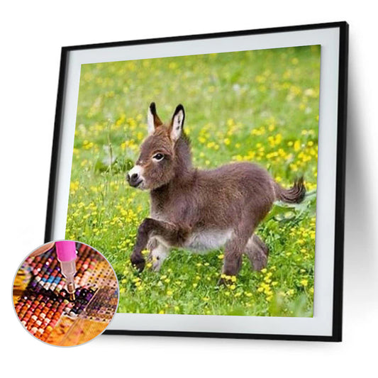 North American Donkey - Full Square Drill Diamond Painting 30*30CM