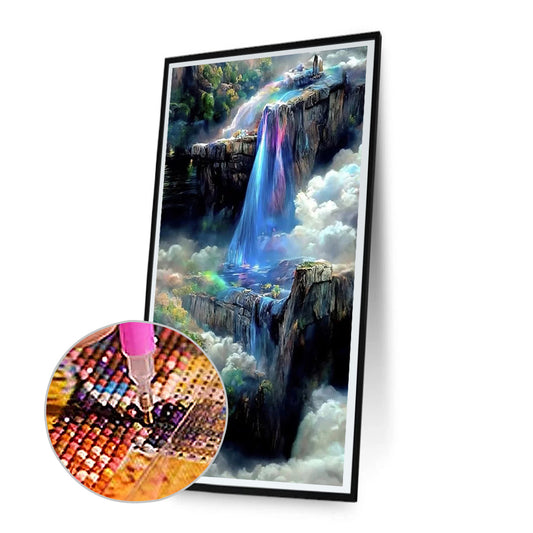 Dream Waterfall - Full Round Drill Diamond Painting 40*70CM