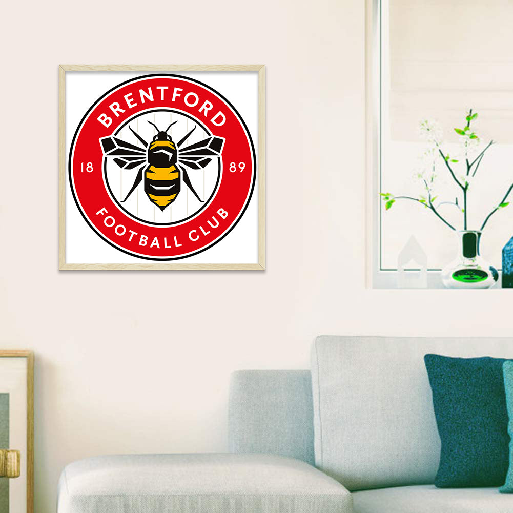 Brentford Football Club - Full Round Drill Diamond Painting 35*35CM