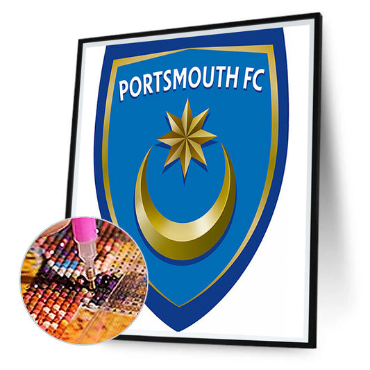 Portsmouth Football Club - Full Square Drill Diamond Painting 30*35CM