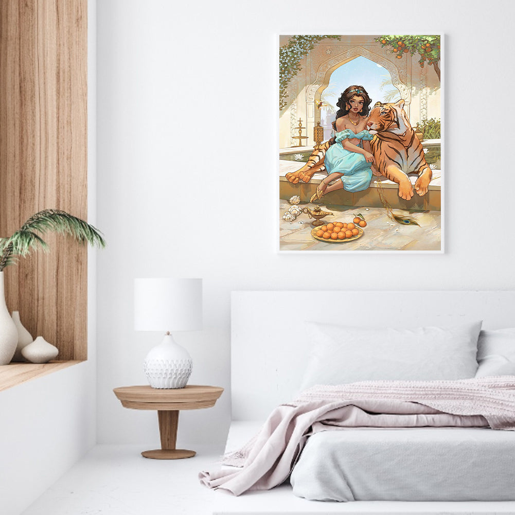 Anime Princess - Full Round Drill Diamond Painting 40*50CM