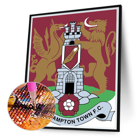 Northampton Football Club - Full Round Drill Diamond Painting 30*40CM