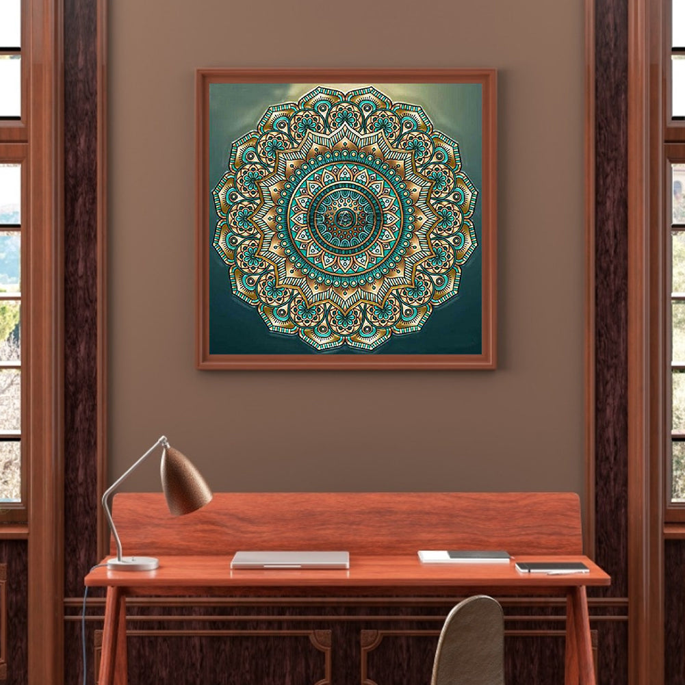 Mandala - Full Square Drill Diamond Painting 30*30CM