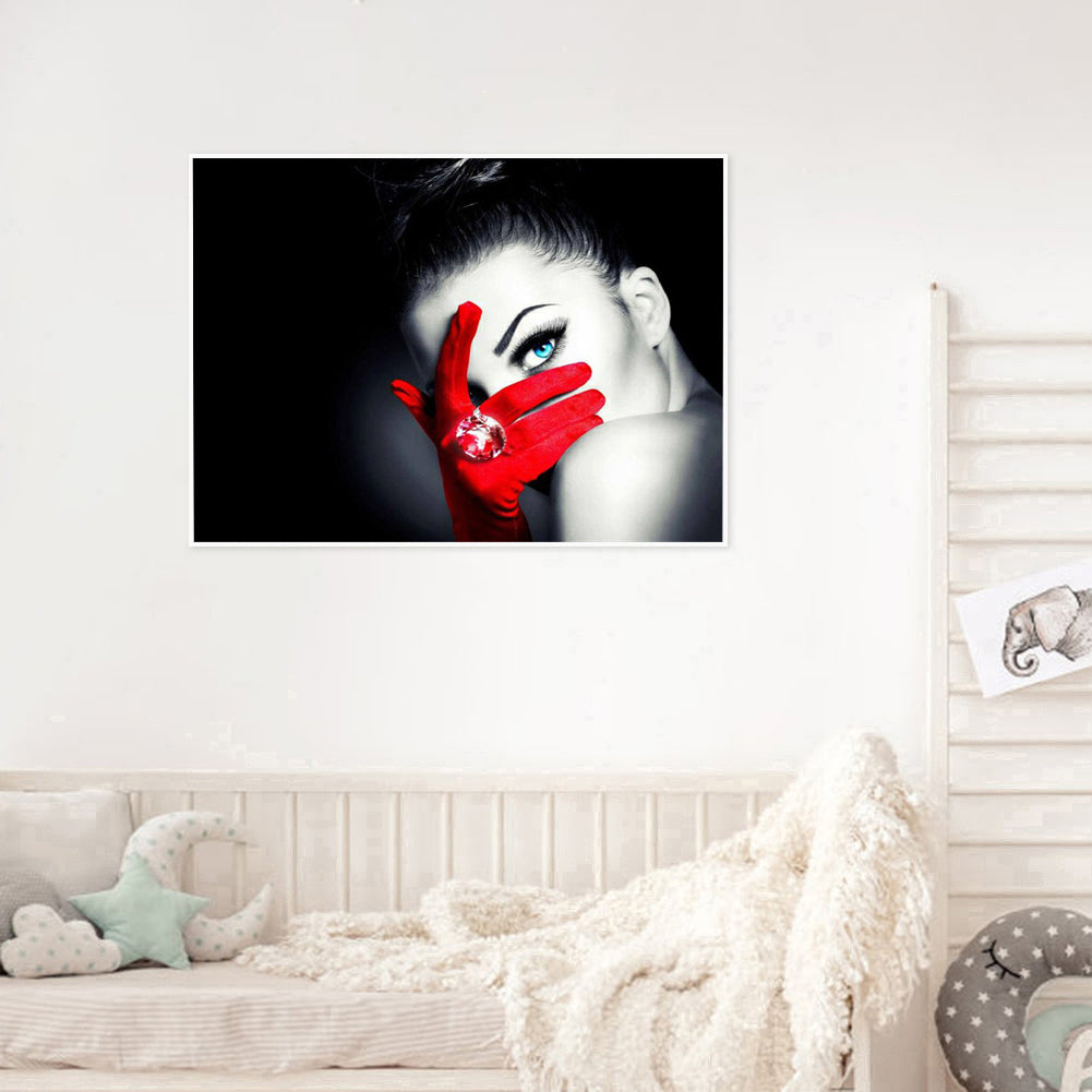 Beauty - Full Round Drill Diamond Painting 40*30CM