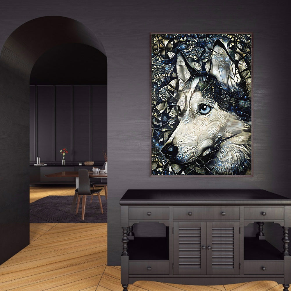 Wolf - Full Round Drill Diamond Painting 40*50CM
