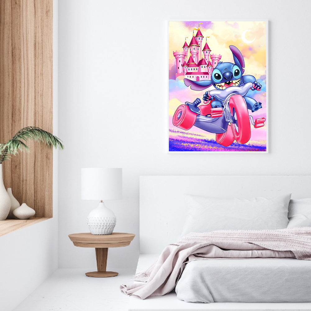 Stitch - Full Round Drill Diamond Painting 30*40CM