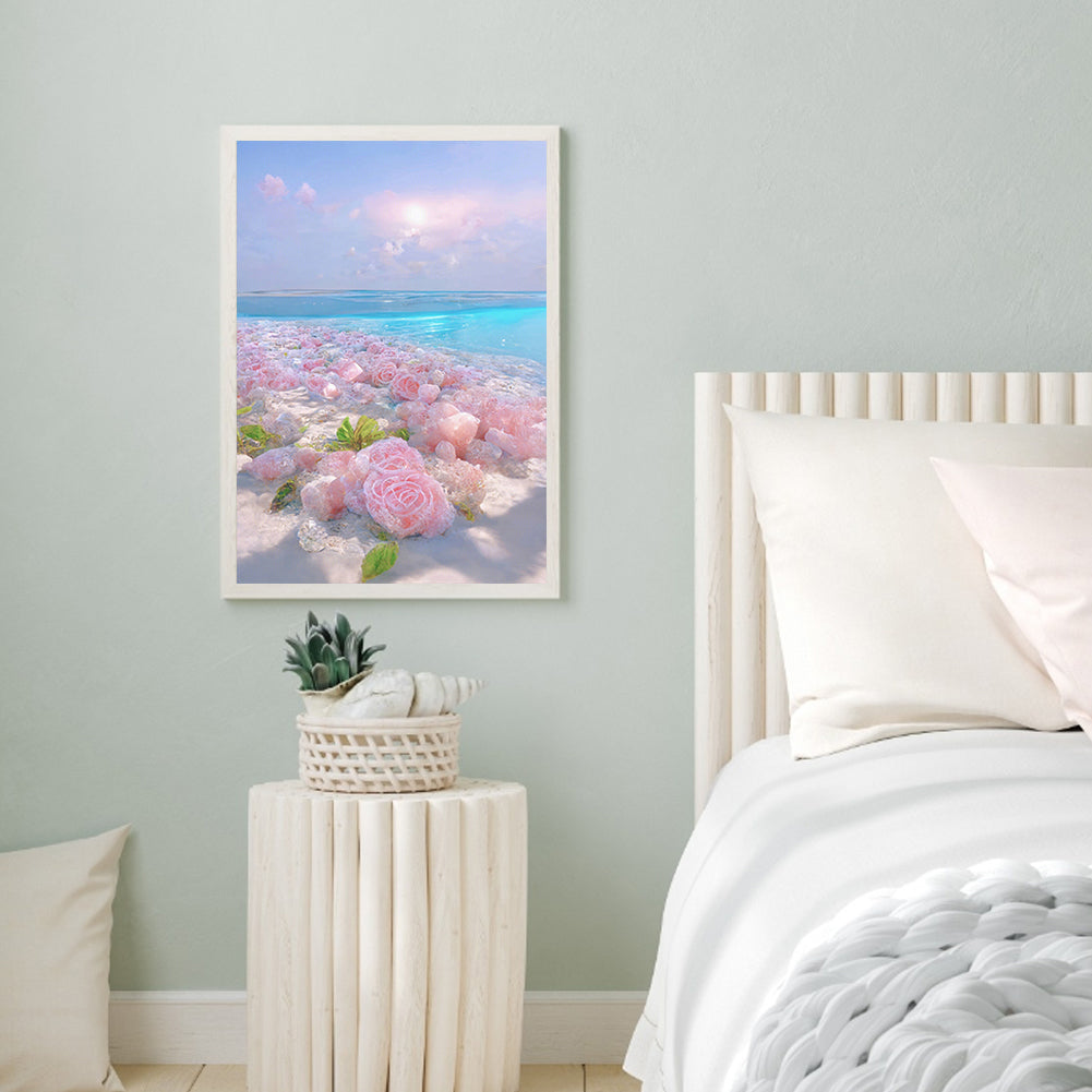 Dream Beach - Full Round Drill Diamond Painting 30*40CM