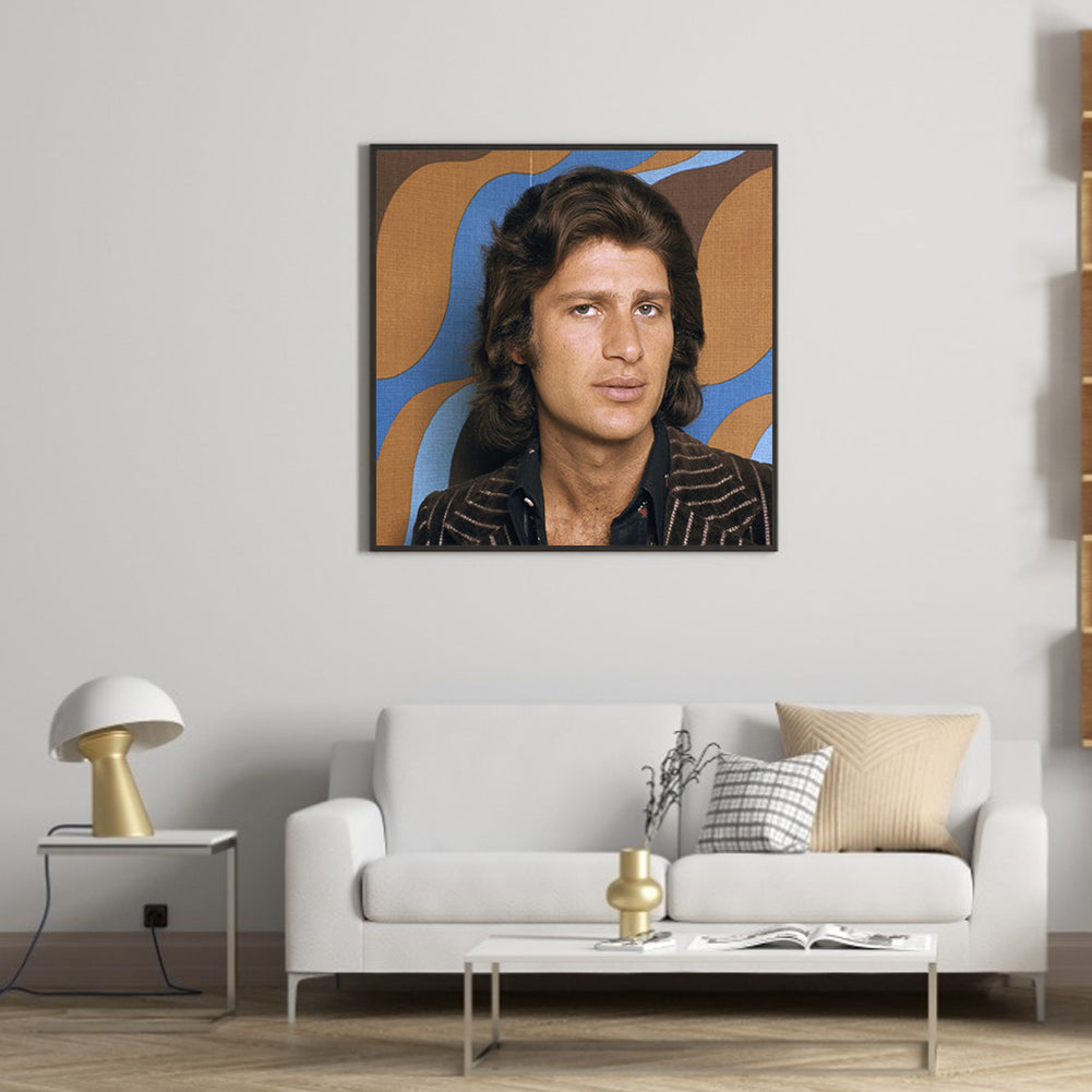 Mike Brant - Full Round Drill Diamond Painting 40*40CM