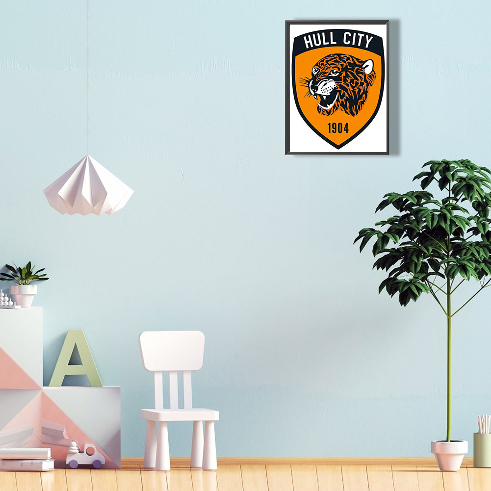 Hull City Football Club - Full Round Drill Diamond Painting 30*40CM