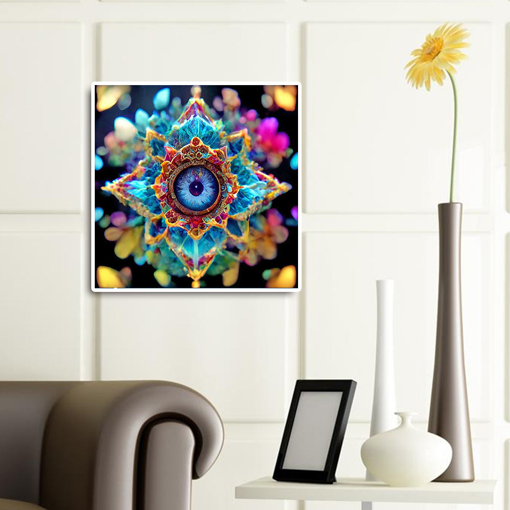 Psychedelic Eye - Full Round Drill Diamond Painting 30*30CM