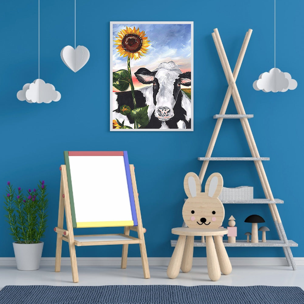 The Cow - Full Round Drill Diamond Painting 30*40CM