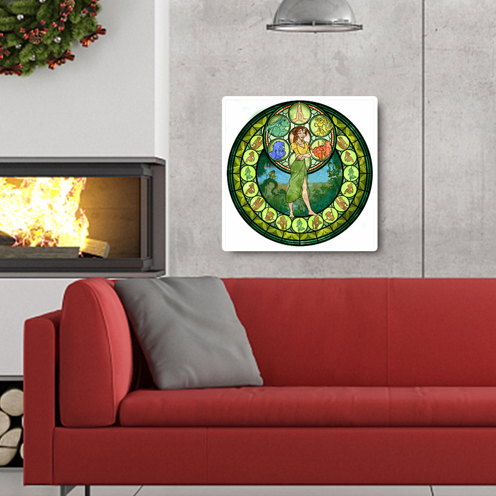 Princess Belle - Full Round Drill Diamond Painting 30*30CM