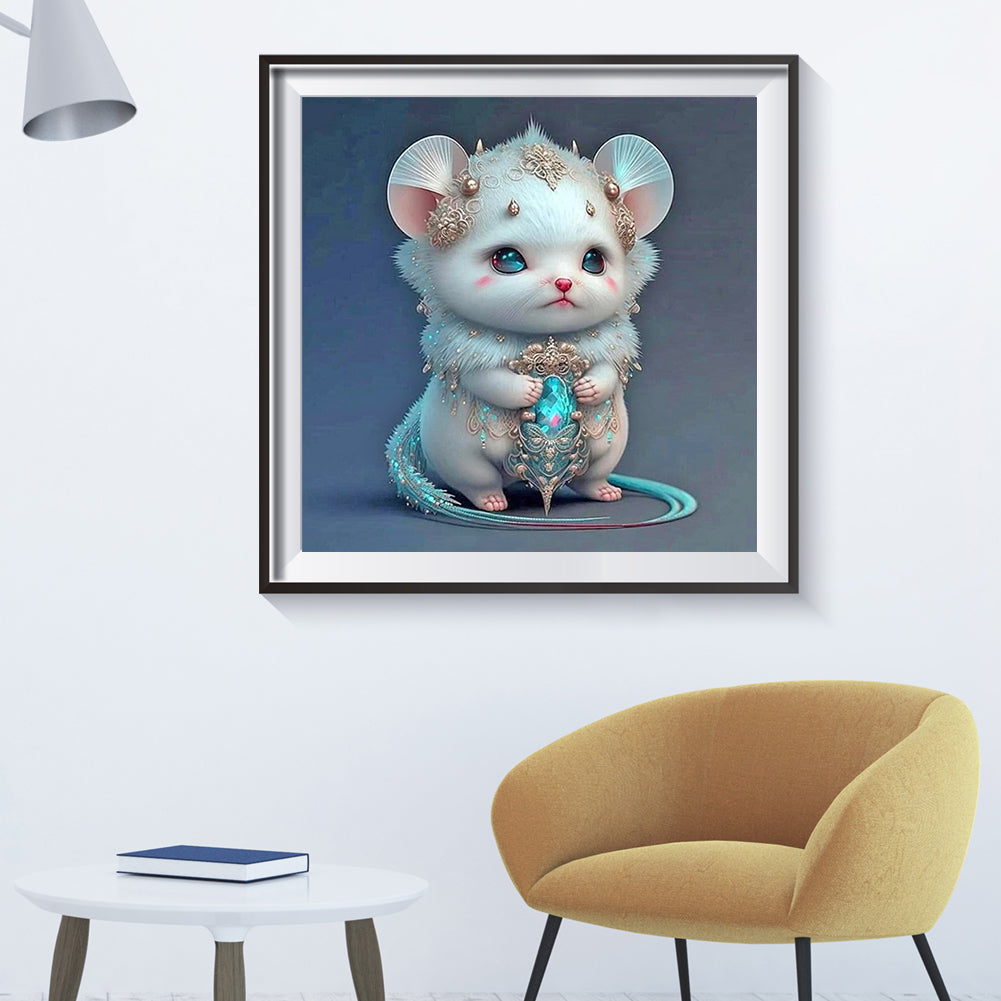 Zodiac Rat - Full Round Drill Diamond Painting 30*30CM