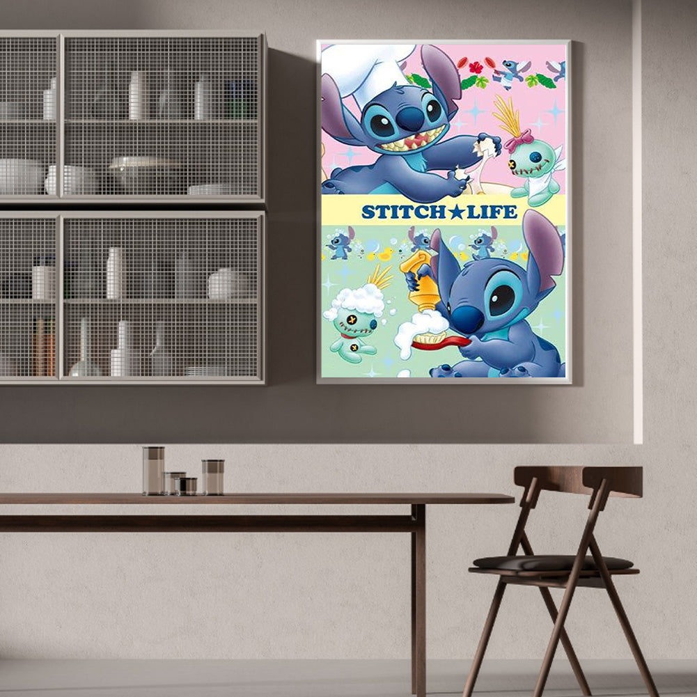 Stitch - Full Round Drill Diamond Painting 40*50CM