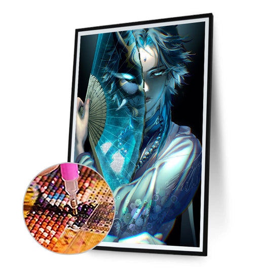 Mystery Girl - Full Round Drill Diamond Painting 30*50CM